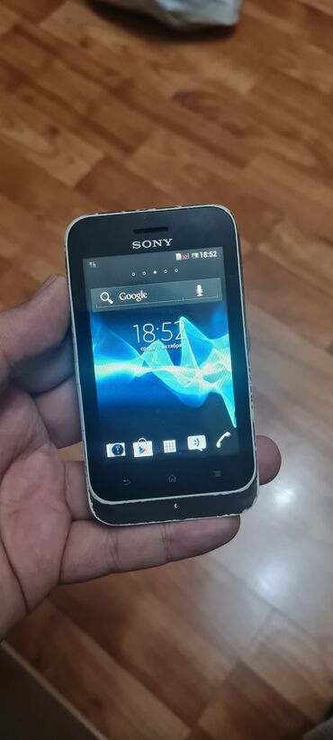 islenmis telfonlar: Sony Xperia Tipo Dual, 4 GB, rəng - Qara, Sensor, İki sim kartlı