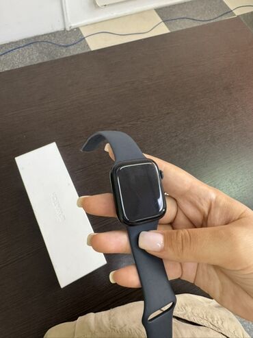 планшет для художников: Умные часы Apple Watch 9 45mm AKБ:100% с синим корпусом и синим