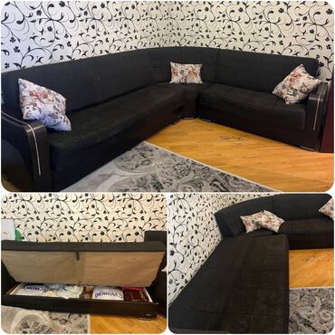 Sifarişlə çarpayılar: Künc divan, İşlənmiş, Açılan, Bazalı