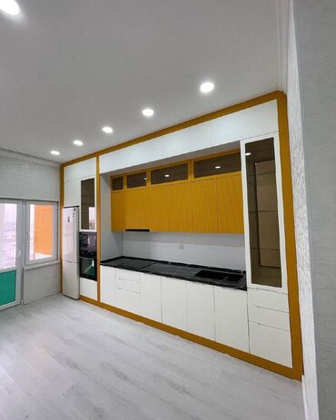 Sifarişlə mətbəx mebeli: Sifarişlə mətbəx dəsti, Özü çəkən petlələr, MDF, Kredit yoxdur, Pulsuz çatdırılma, Rayonlara çatdırılma — 2