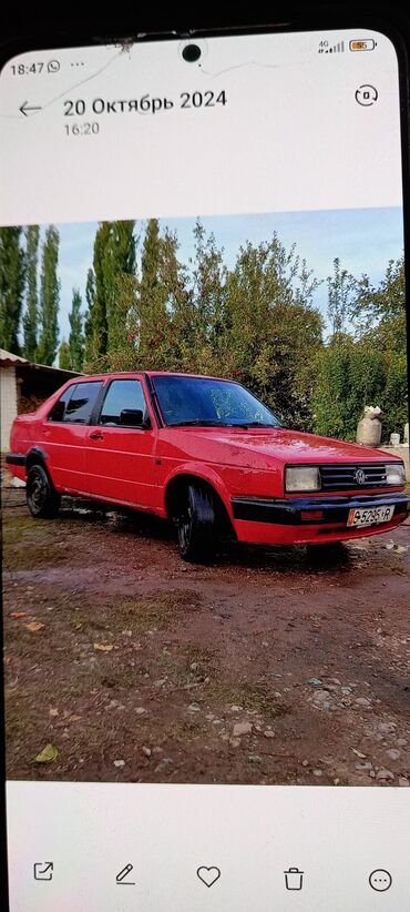 вукупка машина: Volkswagen Jetta: 1991 г., 1.6 л, Механика, Бензин, Седан