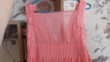 детские выпускные костюмы: Zərif gecə/libas paltarı – çəhrayı tonlarda - Model: Uzun, axıcı