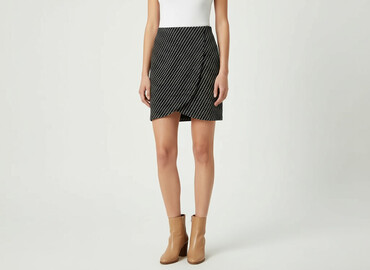 spodenki w panterkę stradivarius: Stradivarius, Women`s skirt, size L