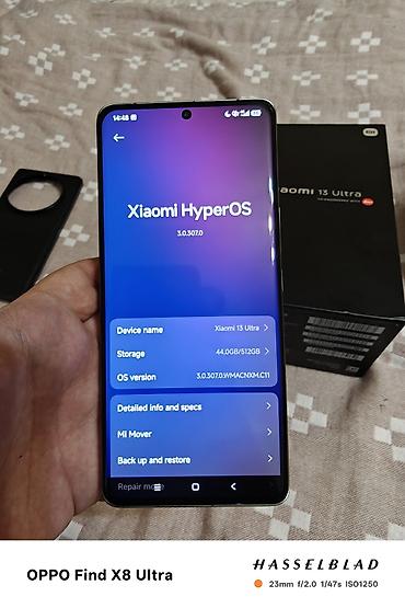 обмен на ми: Xiaomi, 13 Ultra, Б/у, 512 ГБ, цвет - Зеленый, 2 SIM — 2