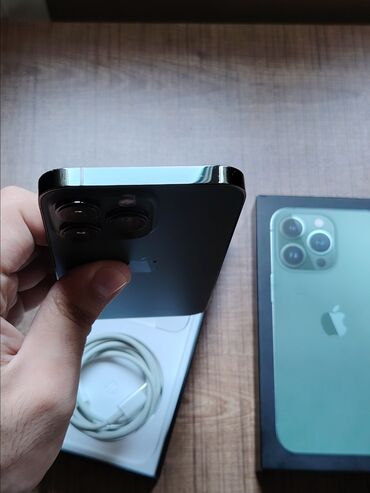 Apple iPhone: IPhone 13 Pro, 128 GB, Alpine Green, Face ID — 9