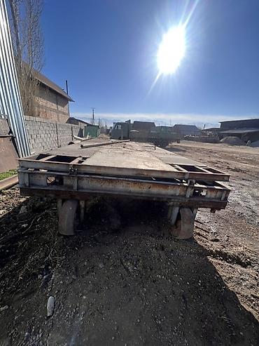 Тележки: Промышленная платформа на колёсах (металлическая тележка-платформа) — 3