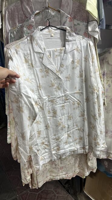 Пижамы: Стильные пижамки Размеры 42 до 60 💯 хлопок рынок Орто-Сай «Оберон» — 25