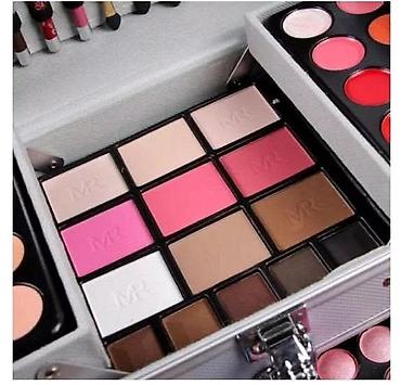 Šminka: Profesionalni make-up kofer – Miss Rose Sveobuhvatan set šminke u — 10