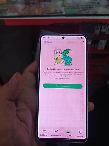 simsiz mikrofon: Samsung Galaxy S21, 128 GB, rəng - Mavi, Simsiz şarj — 4