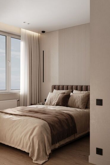 суточный квартира торговый центр ала арча: 1 комната, Душевая кабина, Постельное белье, Кондиционер