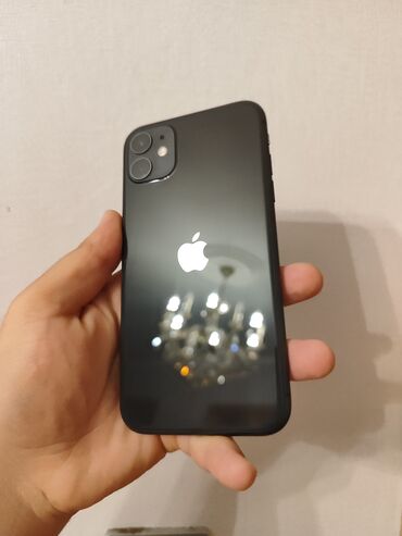 barter 6s: IPhone 11, 64 ГБ, Черный, Face ID, Беспроводная зарядка, С документами