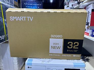 Телевизоры: Телевизоры samsung 32Q80 android smart tv 81 см диагональ!!! Низкая — 10