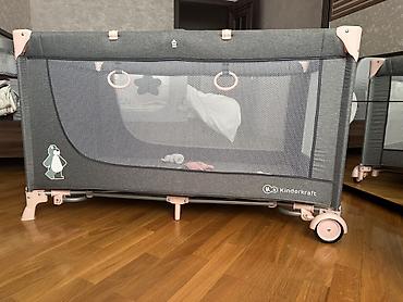 manej çarpayı: Uşaq çarpayısı və oyun/manej Kinderkraft brendi (playpen) Ölçüləri — 3