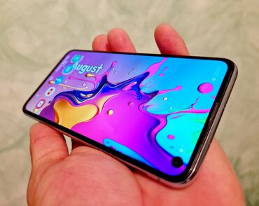 Samsung: Samsung Galaxy S10e, Б/у, 256 ГБ, цвет - Синий, 2 SIM