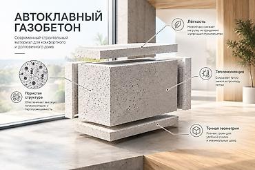 пена образавател: Автоклавный газобетон (газоблок) токмок любое количество Назначение — 1