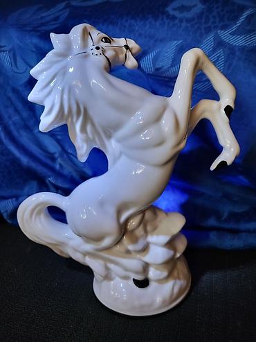 flasa: Porcelanska,vintaz figura konja. Porcelanska figura,perfektna,sve na — 5