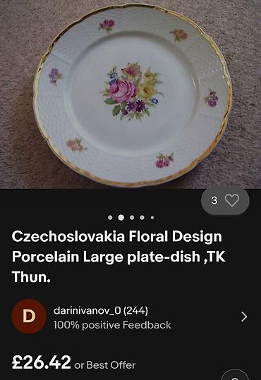 Ostali antikviteti: Servis vintaz za kafu,caj,poslastice Thun Bohemija. Servis Bohemija — 4