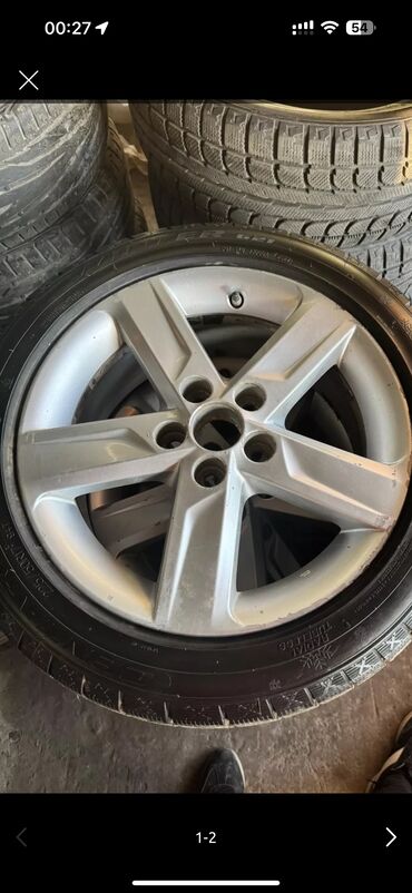диски на камри v50 r17 оригинал: Куйма Дисктер R 17 Комплект, тешиктери - 5, Колдонулган