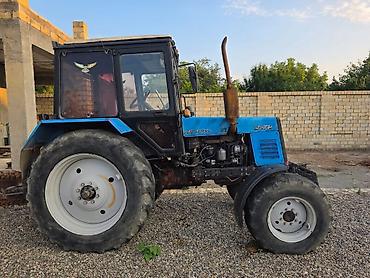 traqtor: Belarus 82 (MTZ-82) traktor – xəndək açan (trench) avadanlıqla — 4