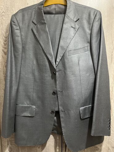 мужская одежда классика: Костюм XL (EU 42), цвет - Серый