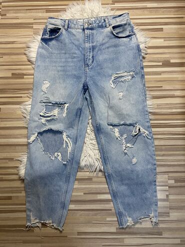 waikiki pantalone: Cotton, High rise, Ripped