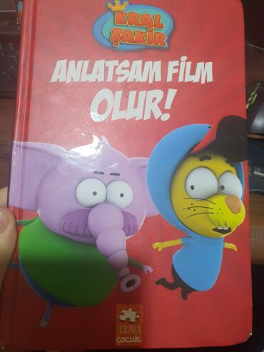 kino film disk: “Kral Şakir, Anlatsam Film Olur!” adlı uşaq kitabıdır. Kitab, məşhur