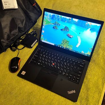 Ноутбуки: Ноутбук, Lenovo, 16 ГБ ОЗУ, Intel Core i7, 14 ", Б/у, Для работы, учебы, память NVMe SSD
