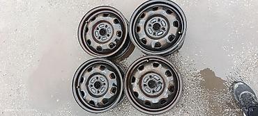 astra: Железные Диски R 14 Hyundai, Комплект, отверстий - 4, Б/у — 2
