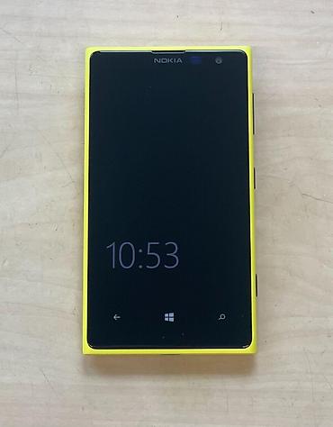 lumia 920: Nokia Lumia 1020, 32 GB, rəng - Sarı, Simsiz şarj — 3