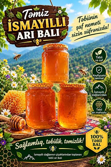 sevgililer günü hediyyesi: 🍯🐝 TƏBİİ İSMAYILLI ARI BALI 🐝🍯 🌿 İsmayıllının təbiətindən süfrənizə! ✨ — 1