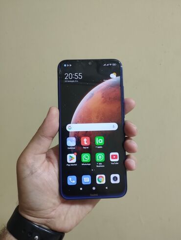 işlənmiş redmi: Xiaomi Redmi Note 8, 32 GB, rəng - Göy