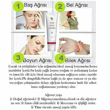 aloe vera satisi: Agrilara son.Aloe qizdirici masaj kremi — 2