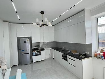 silver kitchen: Кухонный набор на заказ, МДФ, По договорённости, Дизайн, проект — 10