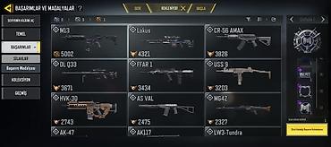daş val: Call of Duty: Mobile hesabı – yüksək səviyyəli, zəngin kolleksiya - — 3