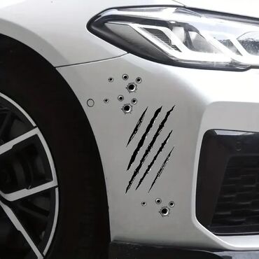 Tuning oprema: Nalepnice za auto rupe i ogrebotine od metaka
Cena:1000din/1 tabla — 8