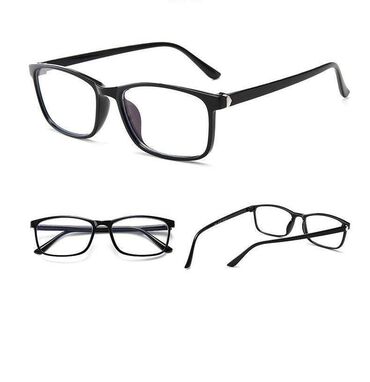 Другие украшения: Имиджевые очки с прозрачным стеклом унисекс