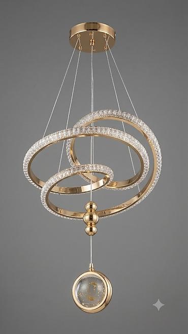 taxt üstü: Led Çılçıraq, 4 və daha çox lampa, Metal — 5