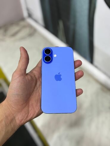 ayfon 1: IPhone 16, 128 GB, Blue Titanium, Face ID, Simsiz şarj