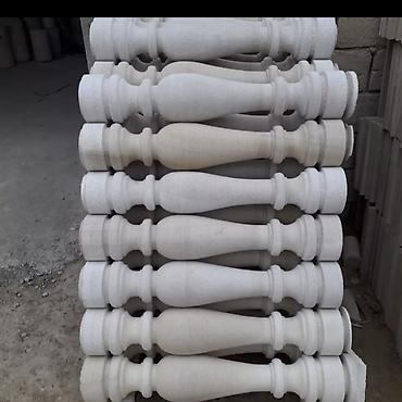 Məhəccər balyansları: Məhsul: Daş balyustrada və sütun elementləri Təsvir: - Təbii daşdan — 12