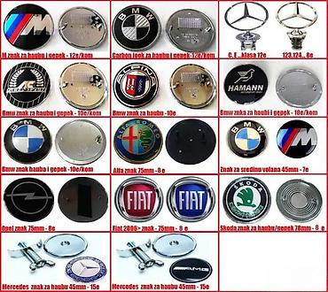 Auto delovi, gume i tjuning: Bmw M znak samolepljiv. M znak samolepljiv za Bmw modele. ✨ Materijal — 4