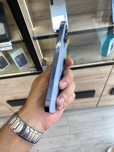 iphone 13 pro max qiymetleri: IPhone 13 Pro Max, 128 GB, Sierra Blue, Zəmanət, Simsiz şarj, Face ID — 2
