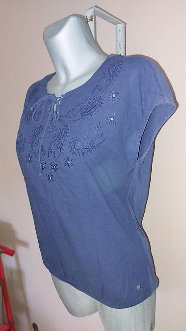 boho tunike: **STREET ONE bluza, veličina 38** Lepa teget bluza brenda **Street — 3