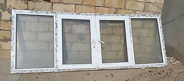Окна: Plastik (PVC) pəncərə blokunun komplekti. - 4 bölməli konstruksiya — 1