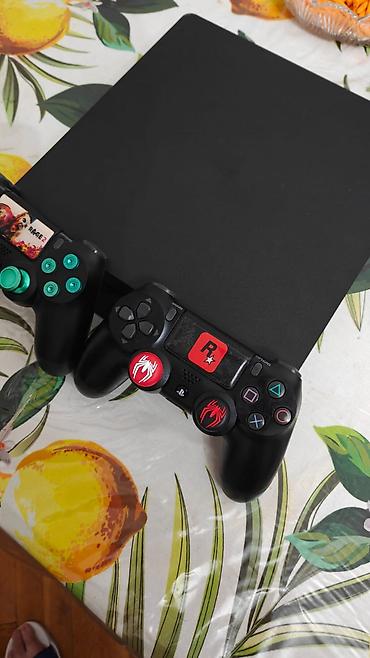 xbox one fat: PlayStation 4 Slim 1 tb yaddaş 2 arginal ideal vəziyyətdə pult 1 — 1