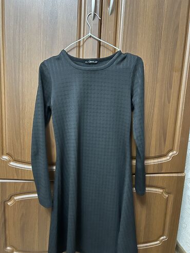 платья черное: Повседневное платье, Made in KG, Осень-весна, Короткая модель, XS (EU 34), S (EU 36)