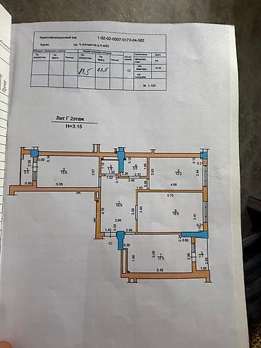ботанический сад: 3 комнаты, 83 м², Госрегистр Элитка, 2 этаж, Евроремонт — 3