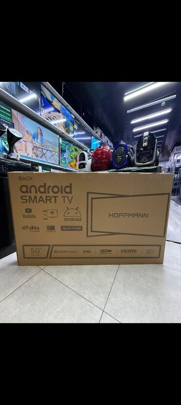 mini dondurucu ikinci el: Новый Телевизор Hoffmann LED экран 50" 4K (3840x2160), Самовывоз, Бесплатная доставка, Доставка в районы