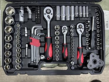 немецкий набор ключ: Набор инструментов Leeder Tools, 121 предметов. Комплектация: - — 3