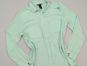 sukienki zielono różowa: Shirt, H&M, M (EU 38), condition - Very good