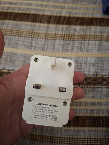ipod touch: USB Power Adapter – 4 USB çıxışlı şarj cihazı - Model: CT46X-UN1 - — 3